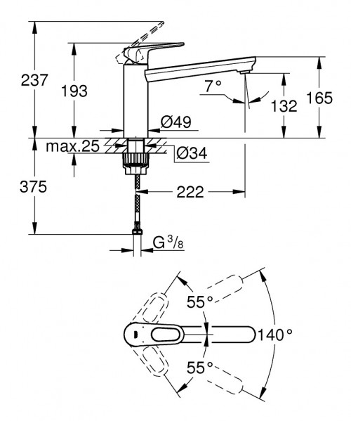 Grohe BauFlow 31688