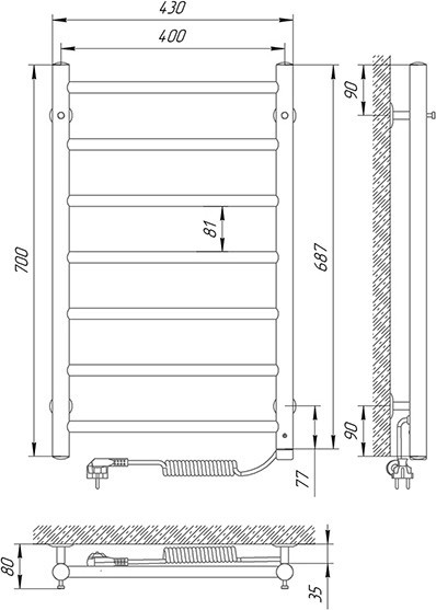 LARIS Alfa R 400x700