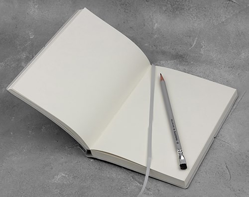 Ciak Plain Notebook large Red