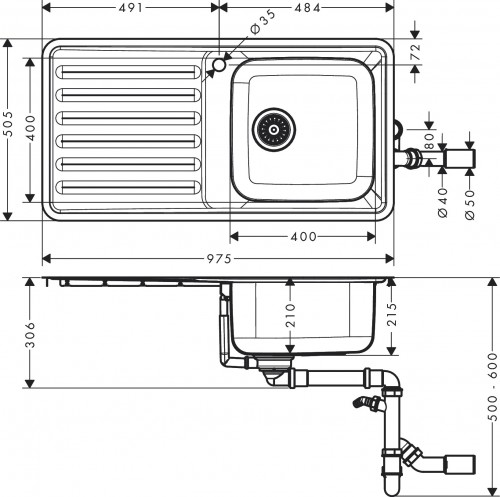 Hansgrohe S41 S4111-F400 43341