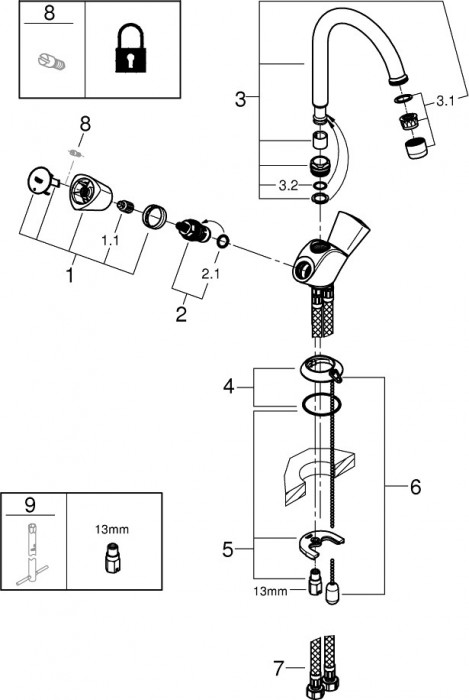 Grohe Costa S 21338001