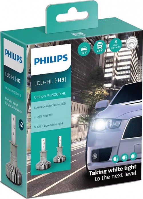 Philips Ultinon Pro5000 HL H3 2pcs