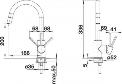 Blanco Mida-S 521454