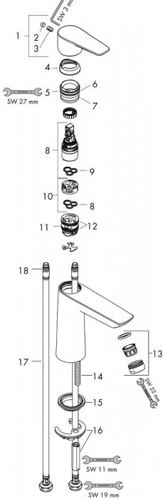 Hansgrohe Talis E 71711000