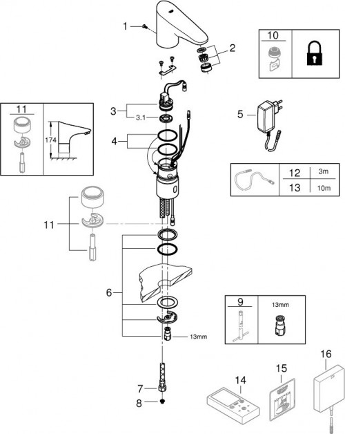Grohe Europlus E 36016001