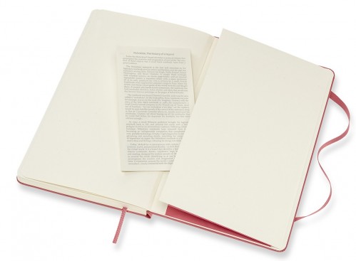 Moleskine Plain Notebook Large Pastel Pink