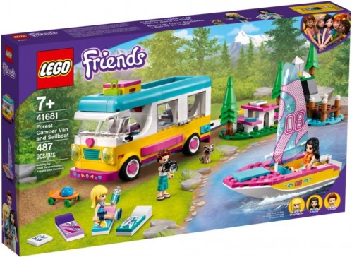 Lego Forest Camper Van and Sailboat 41681