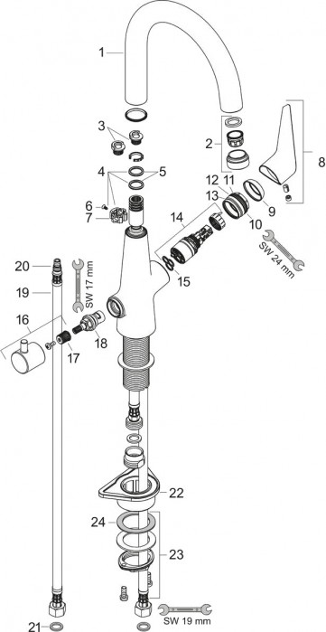 Hansgrohe Talis M51 72811000