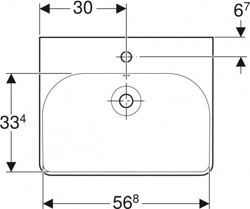 Geberit Smyle Square 60 500229011