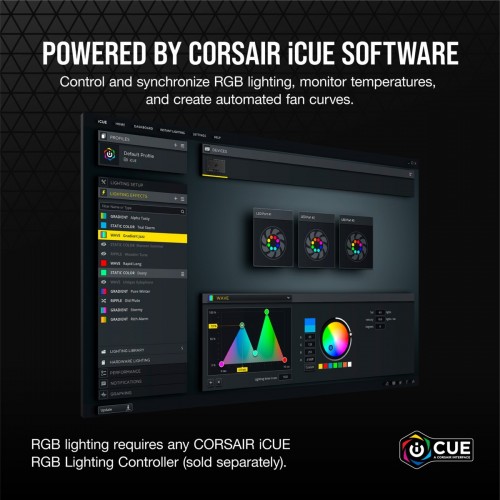 Corsair iCUE SP140 RGB ELITE Performance Single