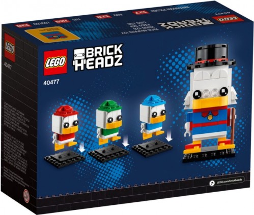 Lego Scrooge McDuck Huey Dewey and Louie 40477