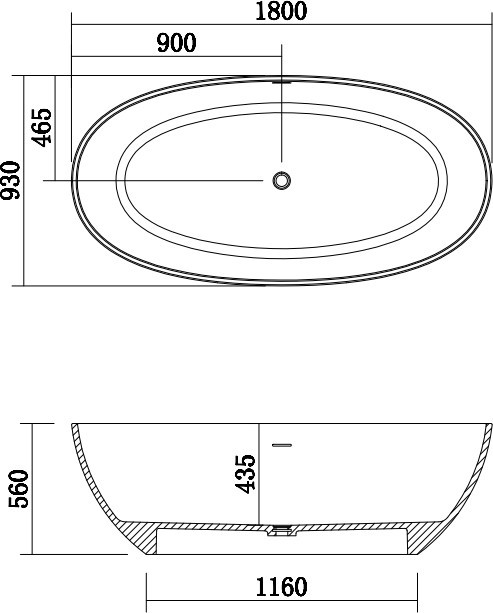 Devit Acqua 180x90 18090155W