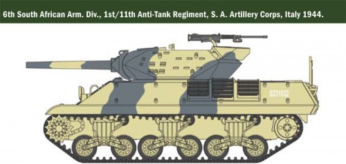 ITALERI M10 Tank Destroyer (1:56)