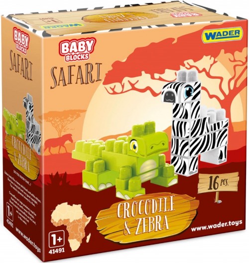 Wader Baby Blocks Safari 41501