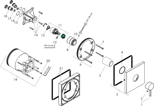 Hansgrohe Finoris 76615000