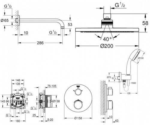 Grohe Grohtherm 3472700L