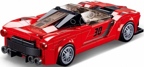 Sluban Italian Super Car Red M38-B0955