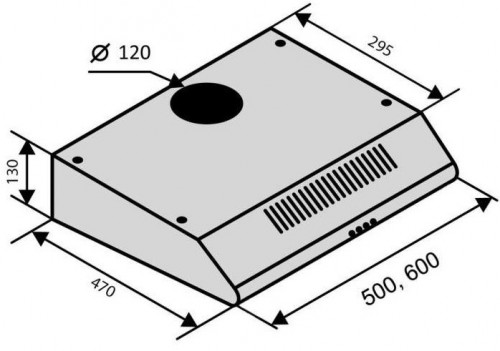 VENTOLUX Parma 50 BR 600