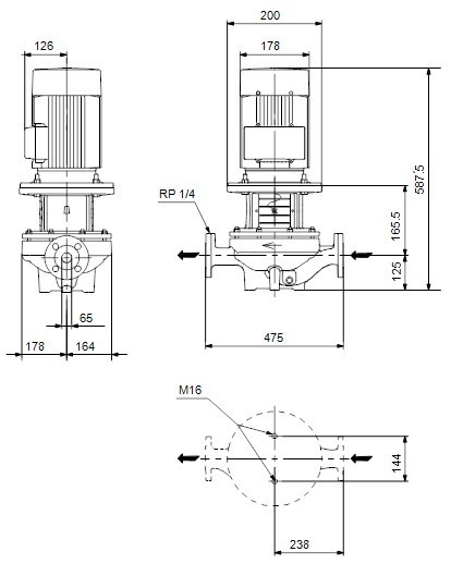 Grundfos TP 65-110/4