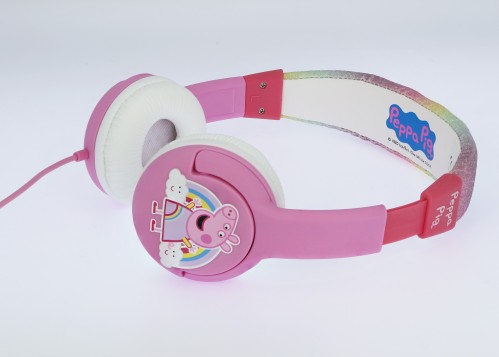 OTL Peppa Pig Glitter Rainbow Peppa Kids Headphones