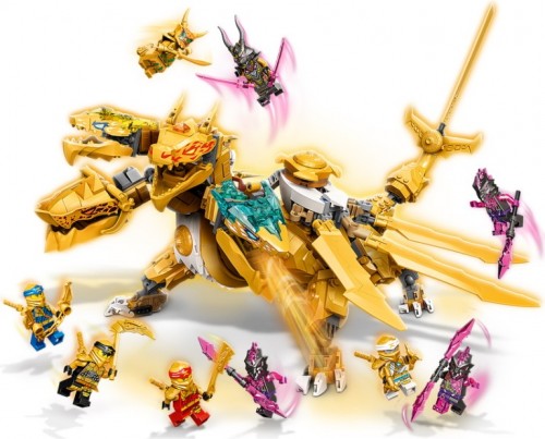 Lego Lloyds Golden Ultra Dragon 71774