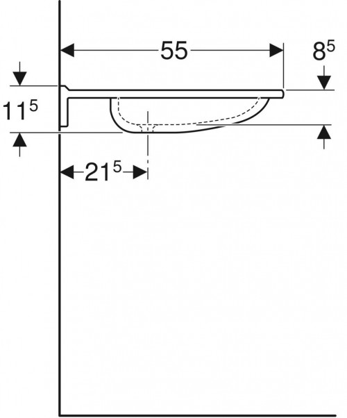 Geberit Publica 70 501.043.11.1