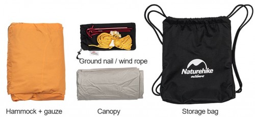 Naturehike Shelter Camping Canopy Hammock