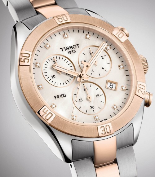 TISSOT PR 100 Sport Chic Chronograph T101.917.22.116.00