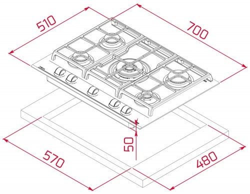 Teka GZC 75330 XBC WH