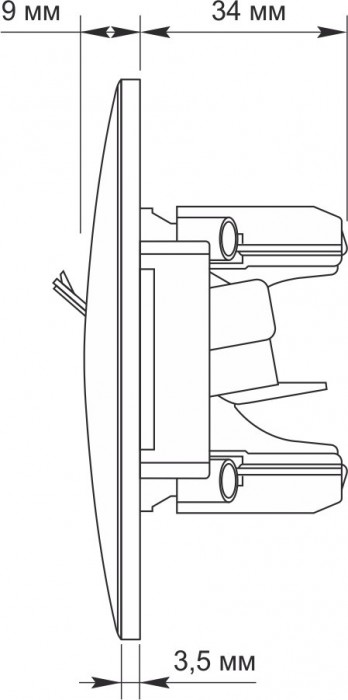 Videx VF-BNSK1PC6-CR