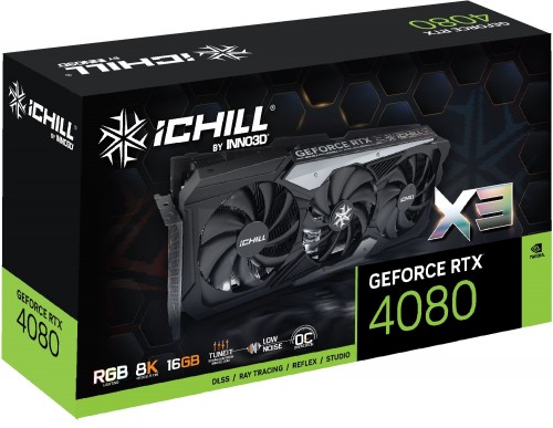 INNO3D GeForce RTX 4080 ICHILL X3