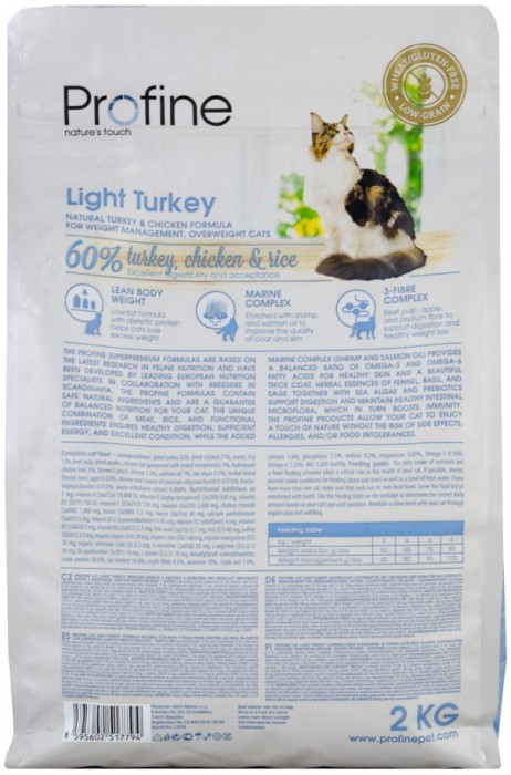 Profine Light Turkey/Rice 2 kg