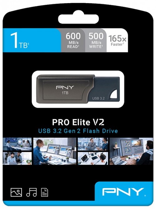 PNY PRO Elite V2 USB 3.2 Gen 2 1Tb