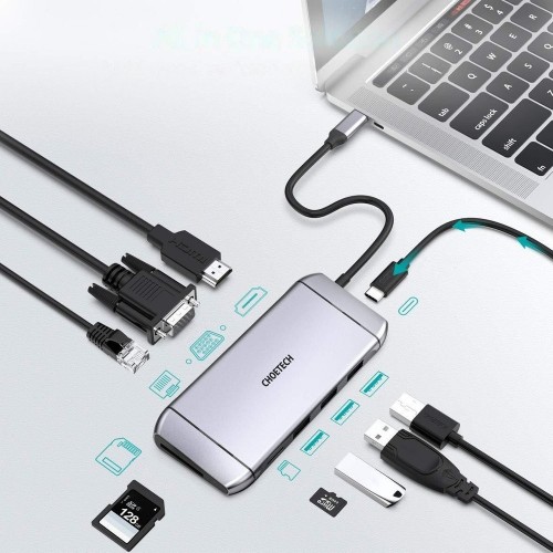 Choetech 9-in-1 USB-C Multiport Adapter