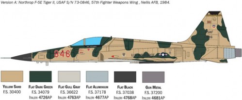 ITALERI F-5E Tiger II (1:48)