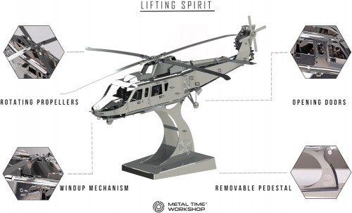 Metal Time Lifting Spirit Helicopter MT027