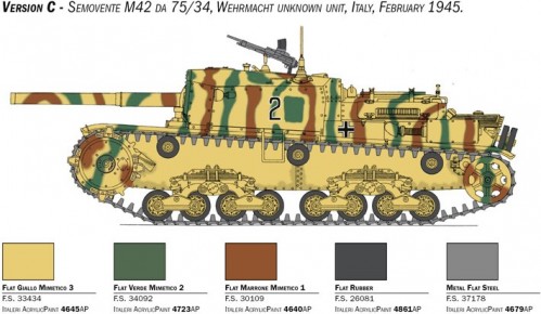 ITALERI Semovente M42 da 75/34 (1:35)