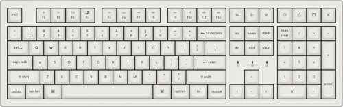Keychron K10 Pro White Backlit Red Switch
