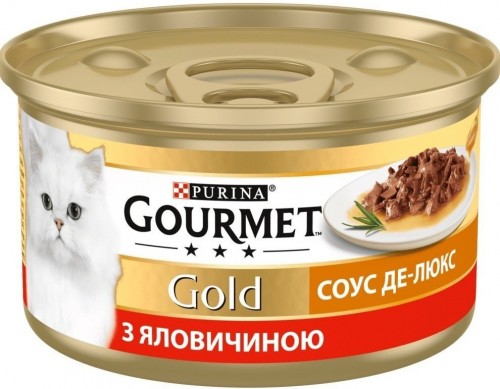 Gourmet Gold Canned with Beef 12 pcs