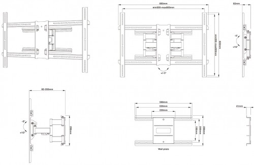 Multibrackets MB3354