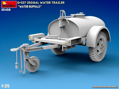 MiniArt G-527 250 Gal Water Trailer Water Buffalo (1:35)