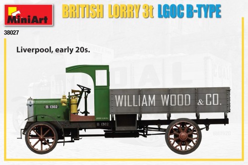 MiniArt British Lorry 3t LGOC B-type (1:35)