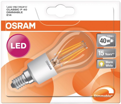 Osram LED Retrofit Filament 4W 2700K E14