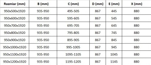 Mexen Pretoria 95x120 852-095-120-01-00