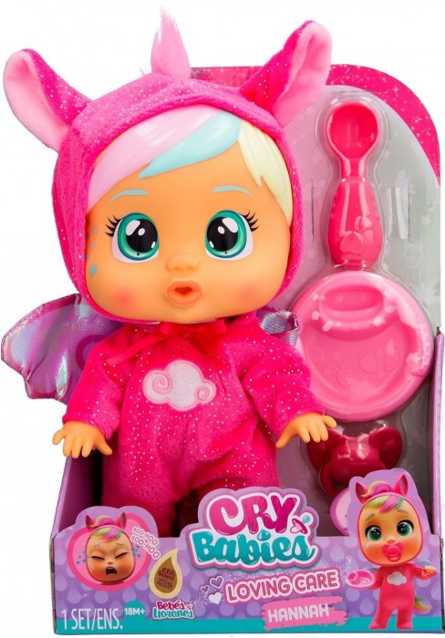 IMC Toys Cry Babies Loving Care Hannah 909793