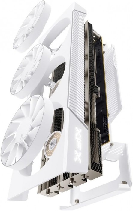 XFX Radeon RX 7800 XT Quicksilver Magnetic Air Arctic