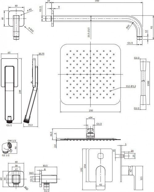 Omnires BARETTI SYSBA10XCR