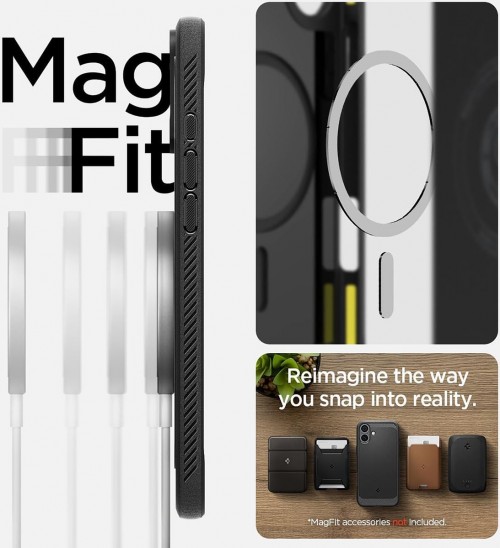 Spigen Rugged Armor with MagSafe for iPhone 16 Plus