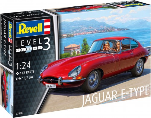 Revell Jaguar E-Type (Coupe) (1:24)