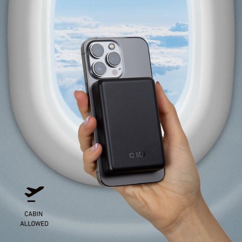 SBS Wireless Magnetic Power Bank 5000